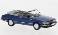 Brekina PCX870670 Saab 900 Cabriolet blau-met. (1986) 