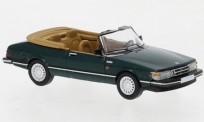 Brekina PCX870671 Saab 900 Cabriolet grün-met. (1986) 