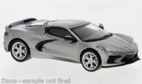Brekina PCX870674 Chevrolet Corvette C8 grau-met. (2020) 