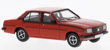Brekina PCX870815 Opel Ascona B J rot m. schwarzem Dekor 