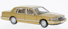 Brekina PCX870911 Lincoln Town Car gold-met. (1990) 