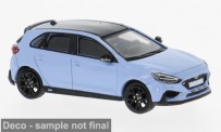 Brekina PCX870924 Hyundai i30 N hellblau/schwarz (2021) 