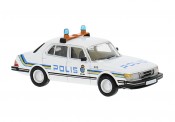 Brekina PCX871147 Saab 900 Limousine Polis (1981) 