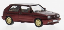 Brekina PCX871597 VW Rallye Golf dunkelrot-met. (1989) 