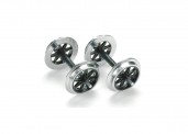 LGB 67320 Metall Doppelspeichenradsatz, 2 Stück 