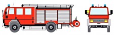 LOEWE 4036 Ford Cargo 1520 Ziegler LF16 neutral 