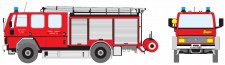 LOEWE 4127 Ford Cargo 1320 LF16 Werkfeuerwehr Ford  