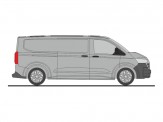 Rietze 11717 VW T7 Kasten LR FD light grey met. 