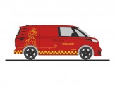 Rietze 51402 VW ID.Buzz Cargo Ostjyllands Brandvaesen 