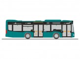 Rietze 67970 MB Citaro K´12 traffiQ Frankfurt 