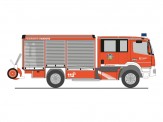 Rietze 72994 MB Atego Varus HLF FW Hamburg  