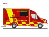Rietze 76106 MB Sprinter WAS Design-RTW BF Trier