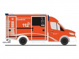 Rietze 76114 MB Sprinter WAS Design-RTW Johanniter HH
