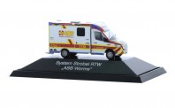 Rietze 76266 MB Sprinter Strobel-RTW´18 ASB Worms