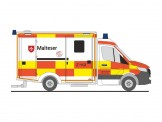 Rietze 76287 MB Sprinter WAS RTW Malteser Waischenfel