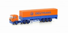 Lemke Minis 4072 MAN F90 Pritschen-SZ Deutrans 