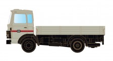 Lemke Minis 4805 Magirus MK 130M8 mit Pritsche - Deutsch 