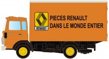 Lemke Minis 4864 Renault JK75 mit Koffer - Renault Parts 