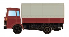 Lemke Minis 4880 Volvo F4/6 mit Pritsche/Plane, neutral 