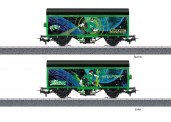 Märklin 44830 Gedeckter Güterwagen Green Lantern 