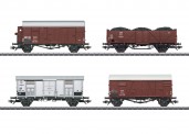 Märklin 46564 ÖBB/FS Güterwagen Set 4tlg. Ep.3