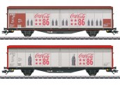 Märklin 48345 Coca-Cola Schiebewandwagen-Set Ep.6 