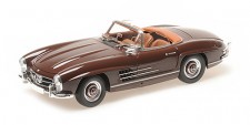 Minichamps 180039037 MB 300 SL Roadster dunkelrot (1957)
