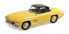 Minichamps 180039044 MB 300 SL Roadster gelb m.Harttop (1957)