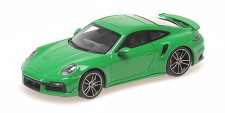 Minichamps 410060071 Porsche 911 (992) Turbo S Coupe grün