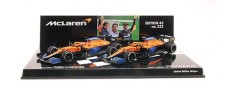 Minichamps 532210304 2-CAR SET - McLaren Ricciardo / Norris 