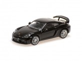 Minichamps 870067601 Porsche 718 Cayman GT4 (981) schwarz 
