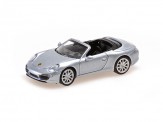 Minichamps 870068032 Porsche 911 Cabriolet (991/2012) silber 