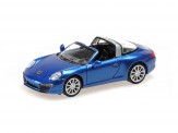Minichamps 870068042 Porsche 911 Targa (991/2014) blau 