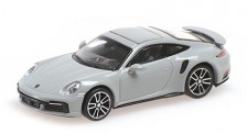 Minichamps 870069072 Porsche 911 Turbo S grau (2020) 