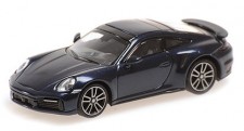 Minichamps 870069074 Porsche 911 Turbo S blau-met. (2020) 