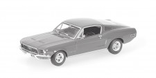 Minichamps 870084122 Ford Mustang Fastback 2+2 schwarz (1968) 