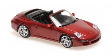 Minichamps 940063031 Porsche 911 (997.1) Carrera S Cab. rot-m 