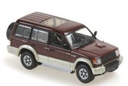 Minichamps 940163470 Mitsubishi Pajero LWB dunkelrot (1991) 