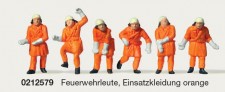 Merten 0212579 Feuerwehrleute, Einsatzkleidung orange 