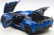 AUTOart 71265 Chevrolet Corvette C7 Z06 blau 
