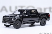 AUTOart 72947 Ford F-150 Raptor Supercrew 2017 schwarz 
