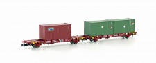 MFTrain 33373 SNCB Containerwagen-Set 2-tlg. Ep.5 