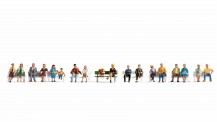 Noch 16131 XL-Set Sitzende (ohne Bänke) - 18 Figure 