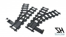 STONE HEAP SH-9005 Weichenpaar Rechts Links R40 