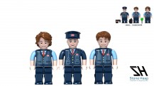 STONE HEAP SH-9031 Minifigurenpack Heapies - DB Mitarbeiter 