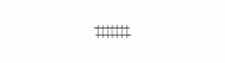 Bemo 4282000 Gleis gerade 56,5 mm 