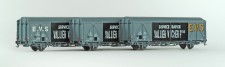 LS Models 30655 SNCF gedeckte Güterwagen-Set 3-tlg Ep.4 