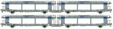 LS Models 32153 BLG Logis Autotransportwagen Set Ep.6 