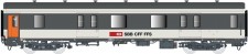 LS Models 37001AC SBB Corail Packwagen MC76 Ep.5 AC 