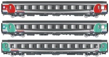 LS Models 40720 SNCF/TER Personenwagen-Set 3-tlg. Ep.5/6 